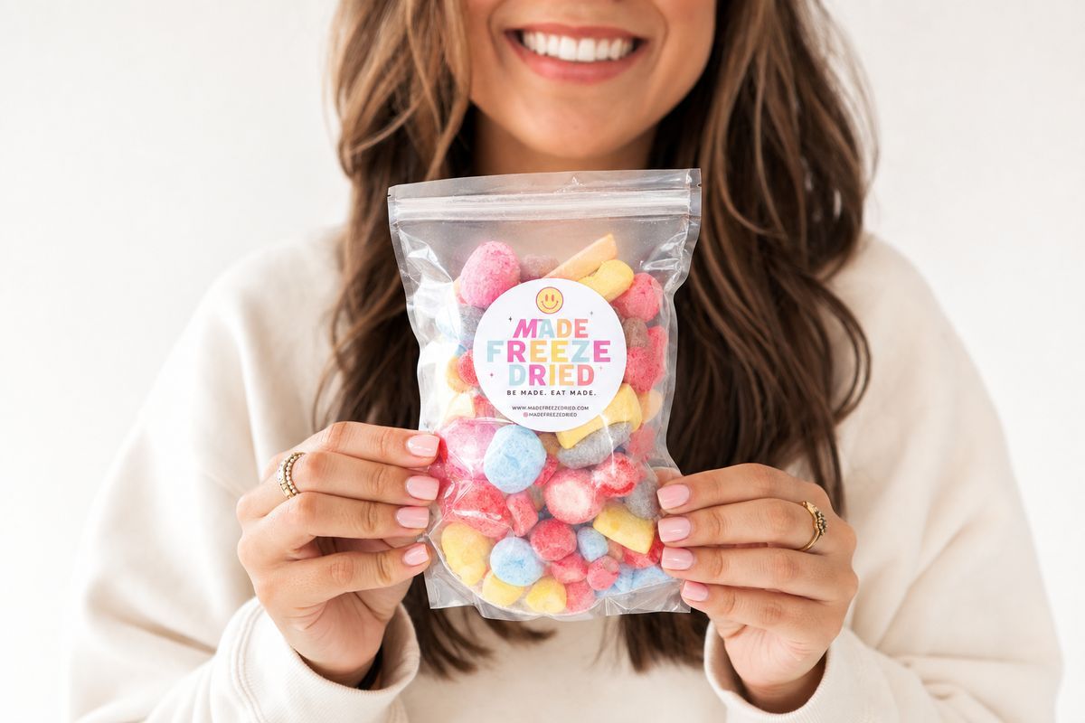 Comet Candies small-batch freeze dried candy made in Franklin TN