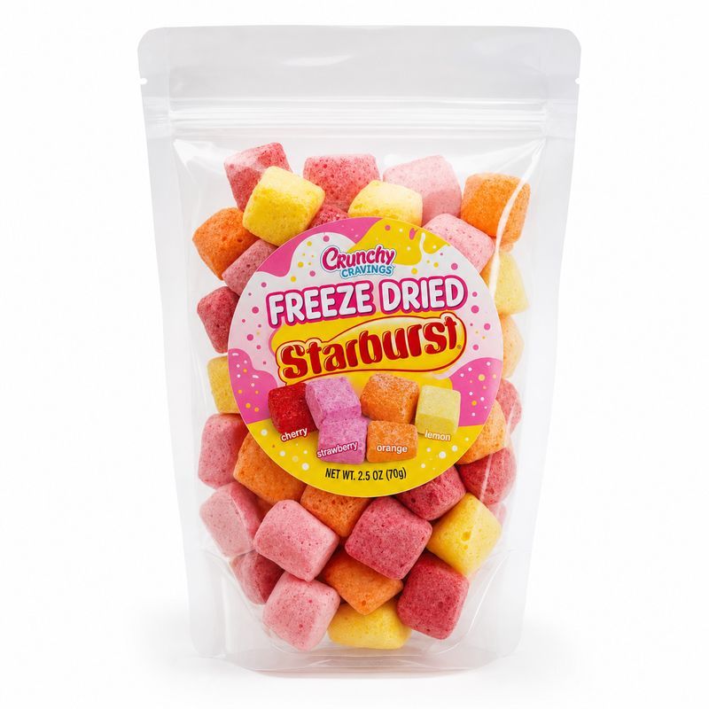 Freeze Dried Starburst Taffy